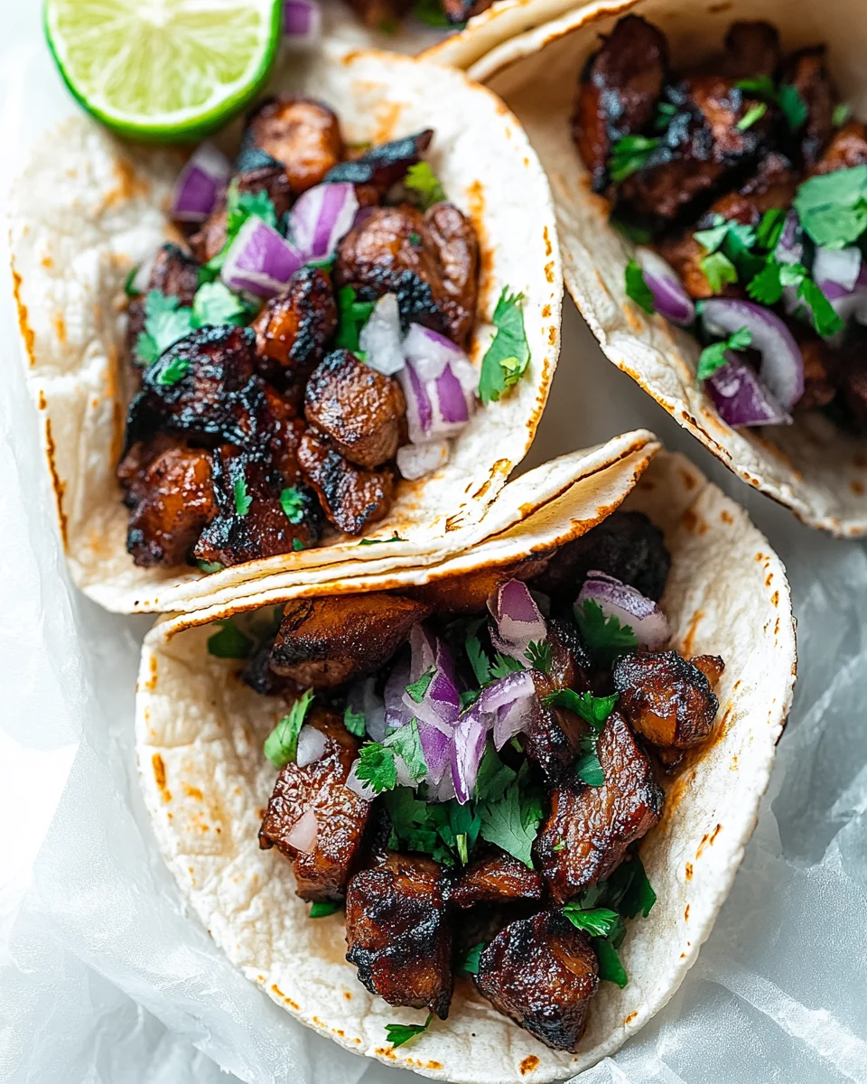 Carne Asada Mexican Street Tacos
