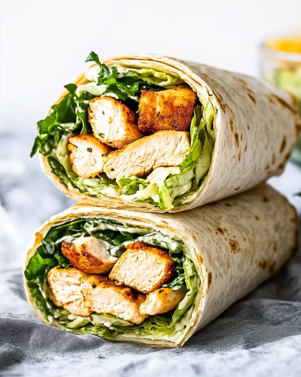Chicken Caesar Wrap
