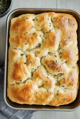 Easy Homemade Focaccia Bread