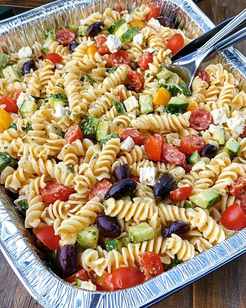 Pasta Salad For A Crowd