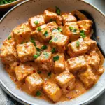 Spicy Tofu with Creamy Coconut Sauce