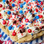 4th of July Cookie Cake
