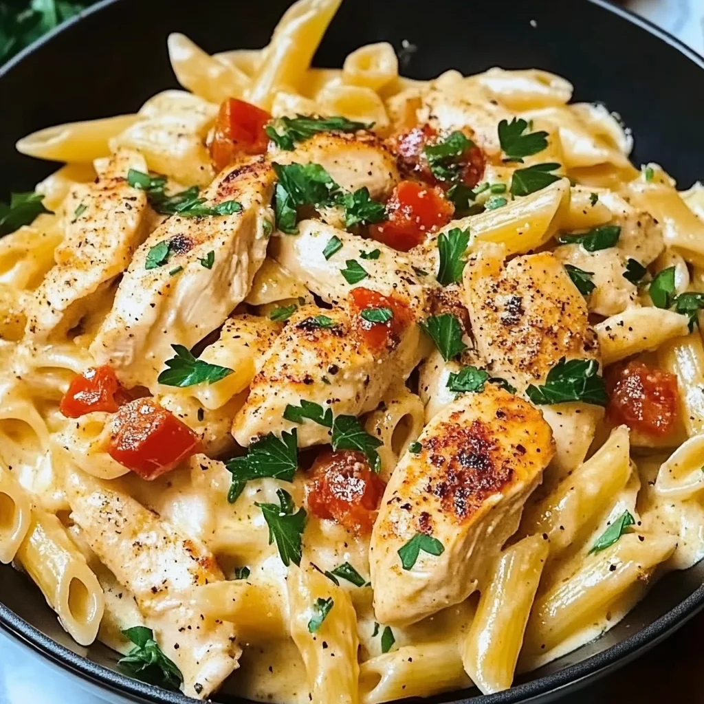 Creamy Cajun Chicken Pasta