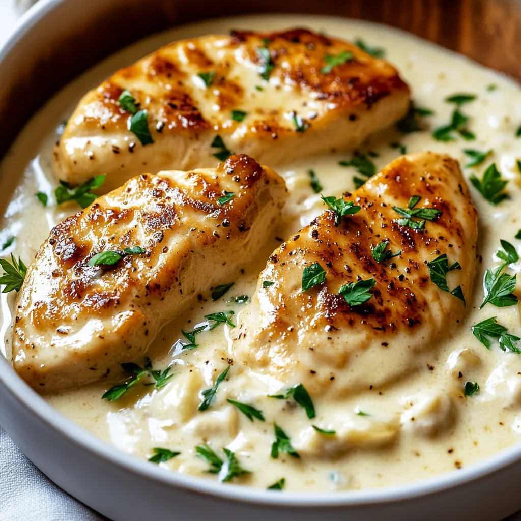 Creamy Garlic Chicken