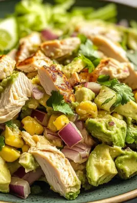 Delicious Avocado Chicken Salad Recipe