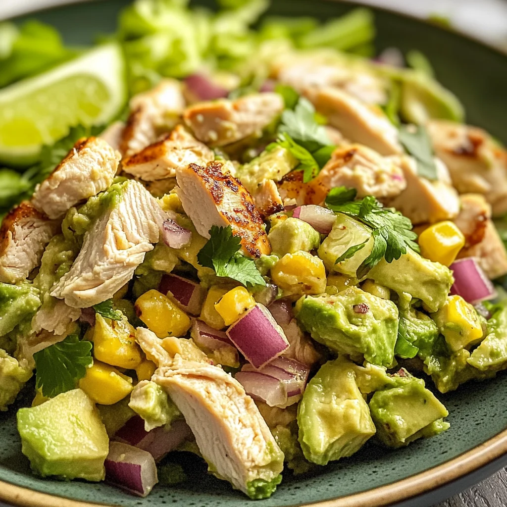 Delicious Avocado Chicken Salad Recipe