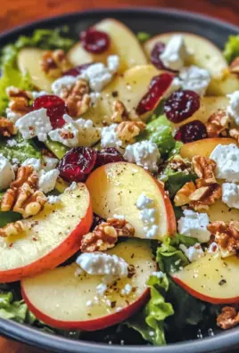 Honeycrisp Apple and Feta Salad