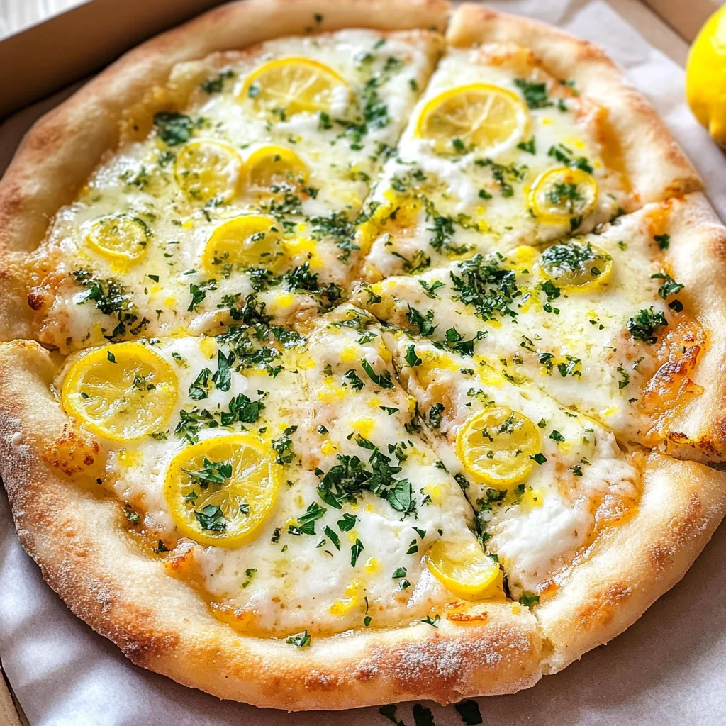 Lemon Pizza