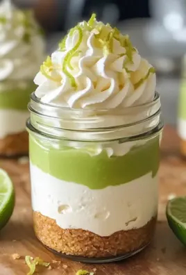 No-bake Key Lime Cheesecake Jars Recipe