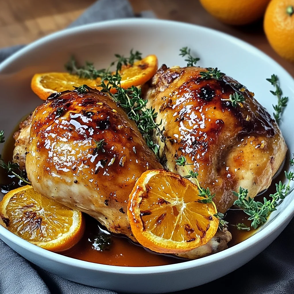Roasted Orange Chicken