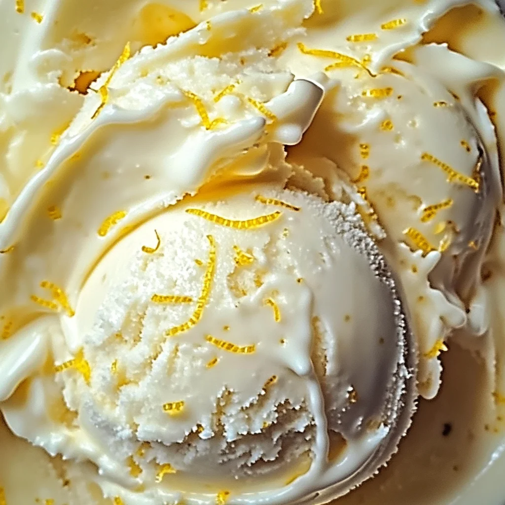 The Ultimate Homemade Lemon Cheesecake Ice Cream Recipe