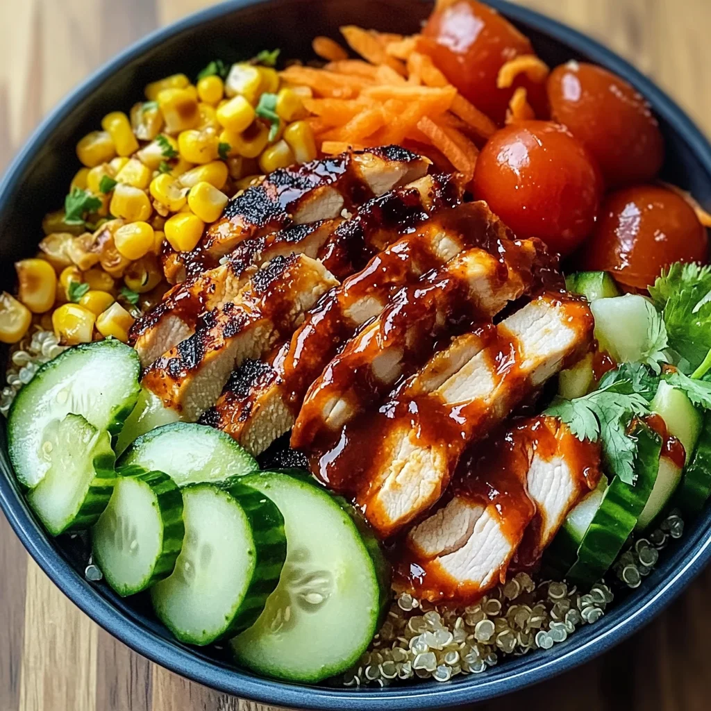 BBQ Chicken Power Bowl: A Flavorful and Healthy Meal for Beginner Cooks