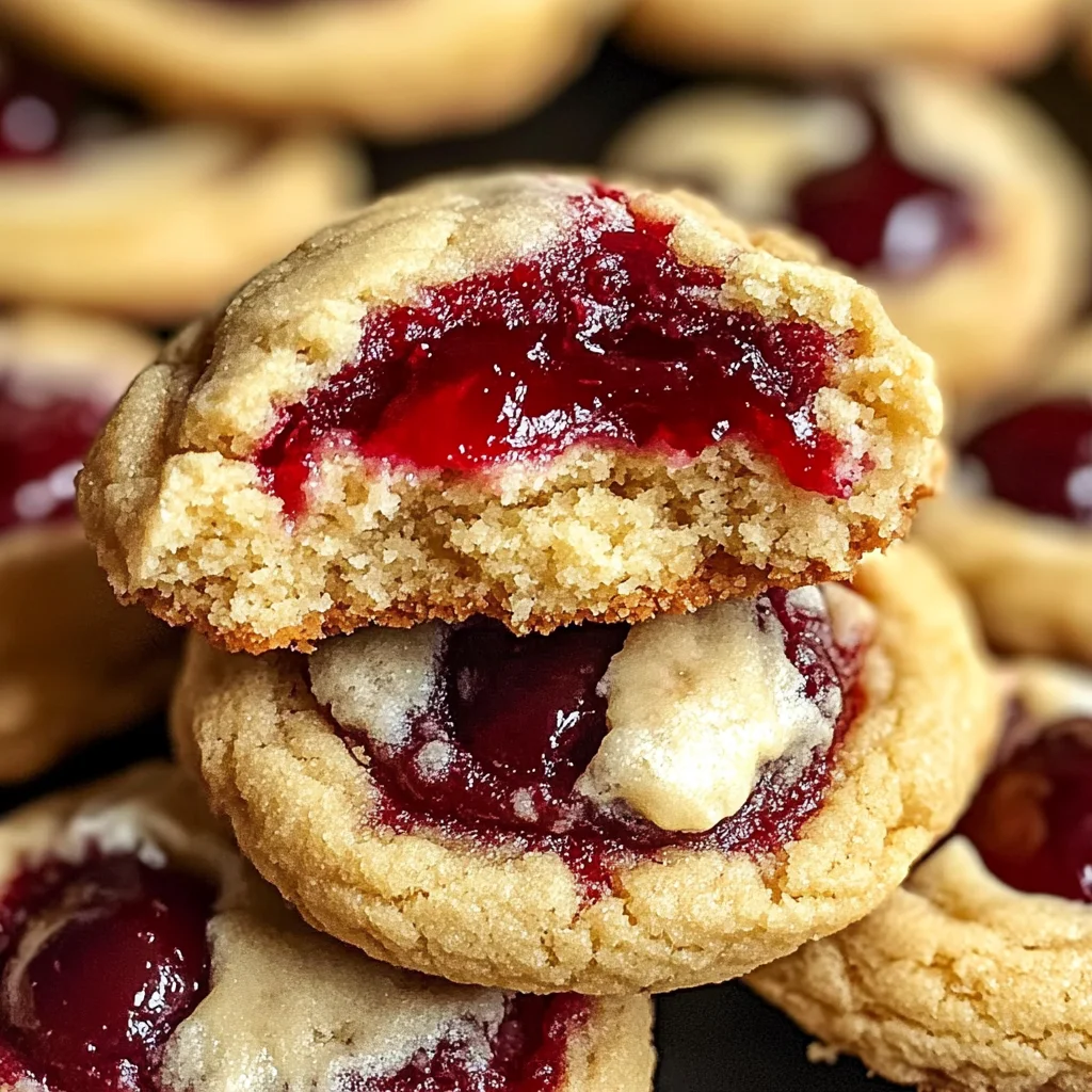 Cherry Cheesecake Stuffed Cookies – Gooey & Delicious Treat