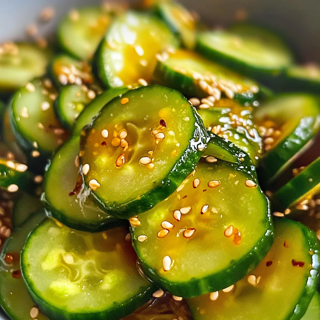 Easy Asian Cucumber Salad