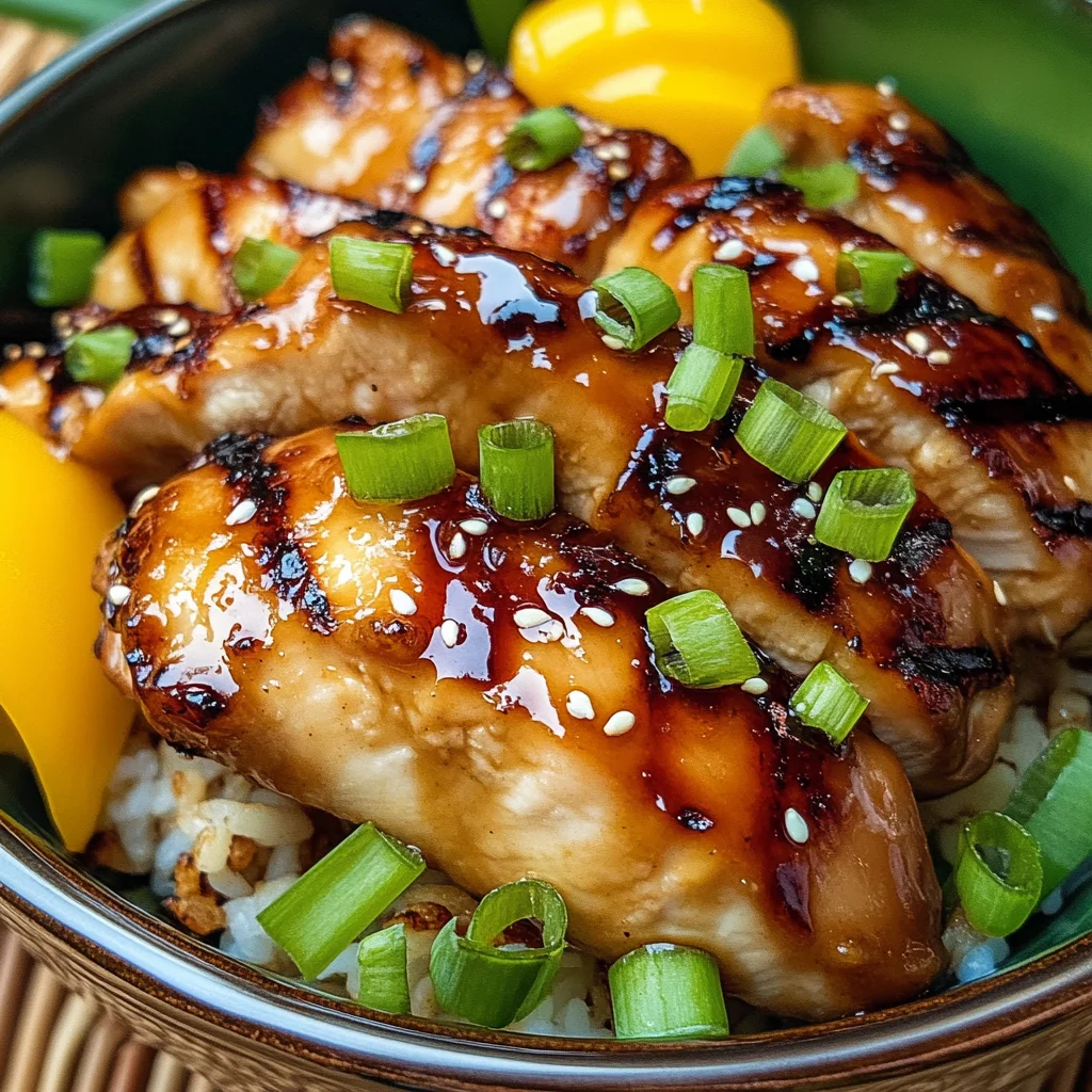 Hawaiian Style Teriyaki Chicken