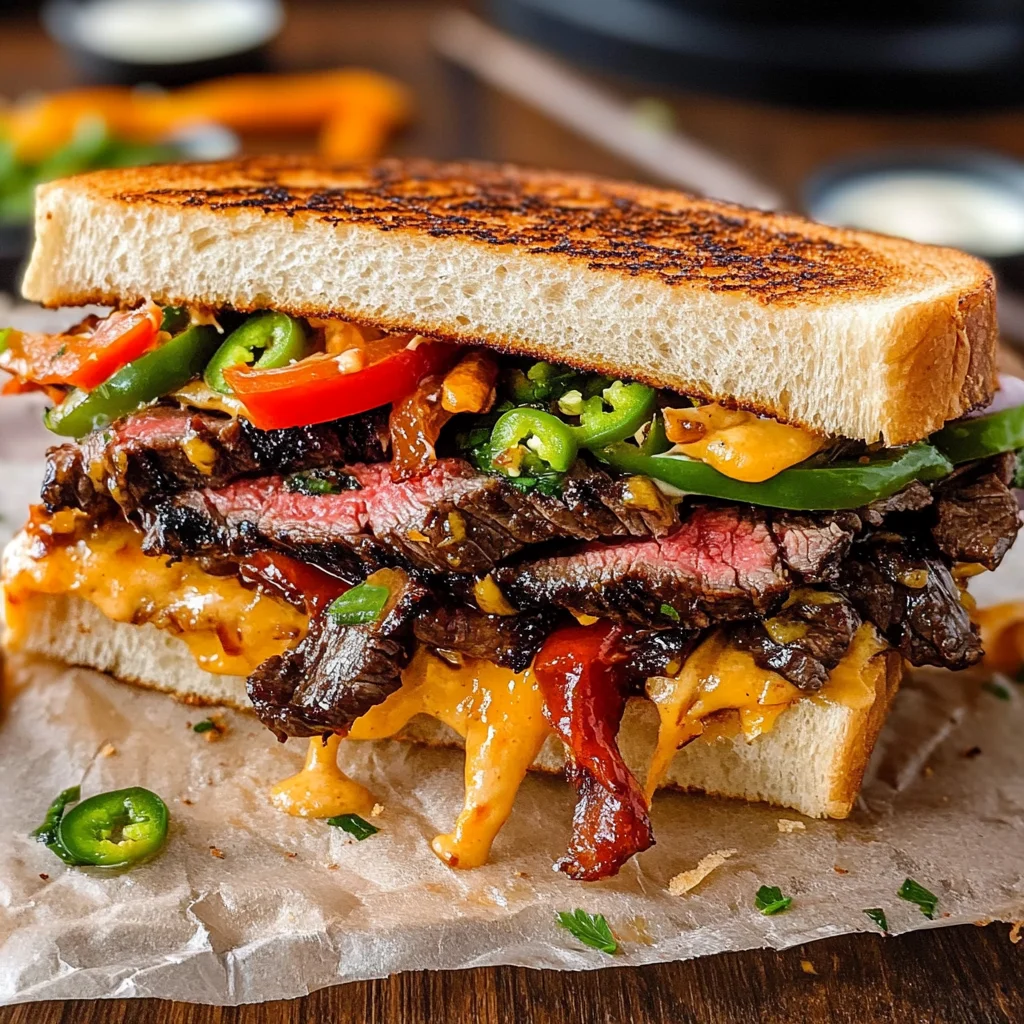 Korean Steak Sandwich Recipe