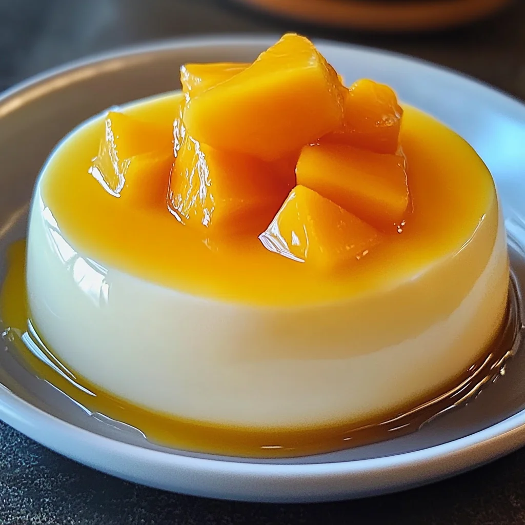 Mango Panna Cotta Recipe