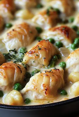 One Pot Gnocchi Chicken Pot Pie