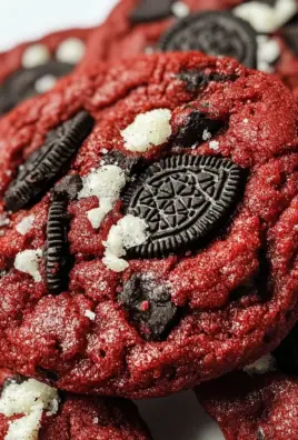 Oreo Red Velvet Cookies