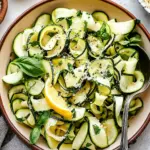 10-Minute Shaved Zucchini Salad with Lemon & Parmesan (No-Cook)