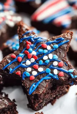 4th of July Brownies