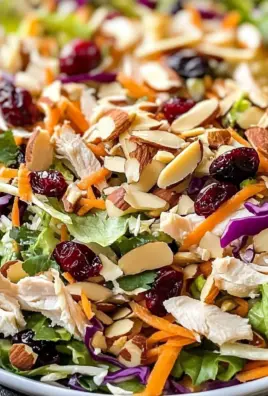 Asian Chicken Cranberry Salad