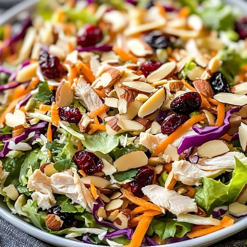 Asian Chicken Cranberry Salad