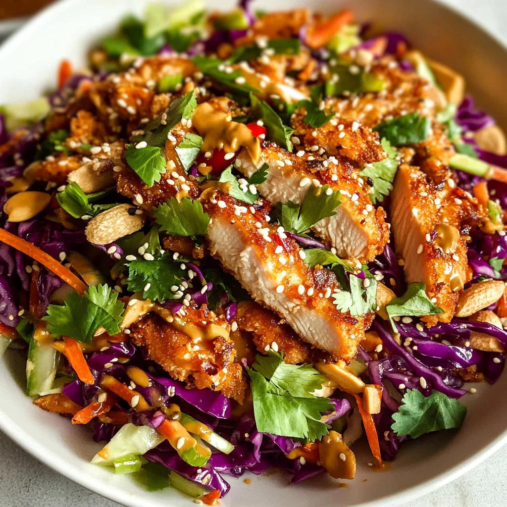 Asian Chicken Crunch Salad