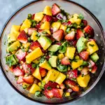 Avocado Strawberry Mango Salsa