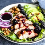 Blackberry Balsamic Chicken Salad