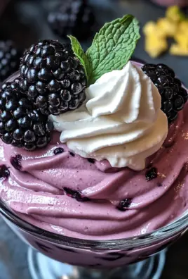 Blackberry Mousse