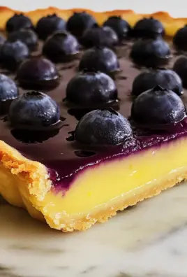 Blueberry–Lemon Curd Tart