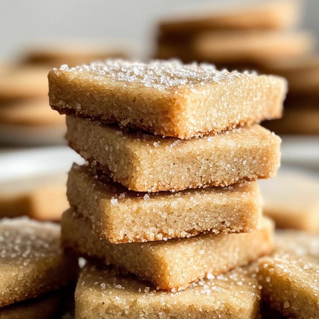 Brown Sugar Shortbread Cookies