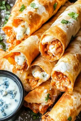 Buffalo Chicken Taquitos
