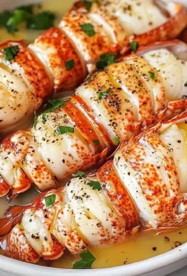 Butter Poached Lobster Tails Recipe