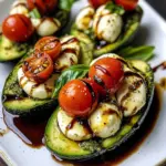 Caprese Stuffed Avocado