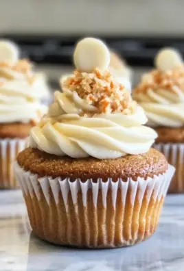 Carrot Cake Cupcakes with Brown Butter Cream Cheese Frosting