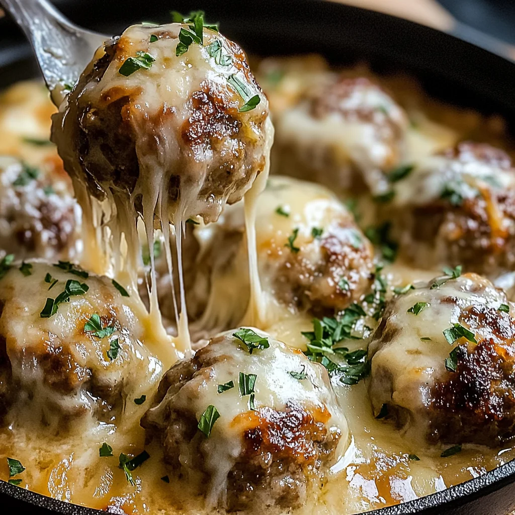 Cheesy French Onion Meatballs: The Ultimate Comfort Food Recipe