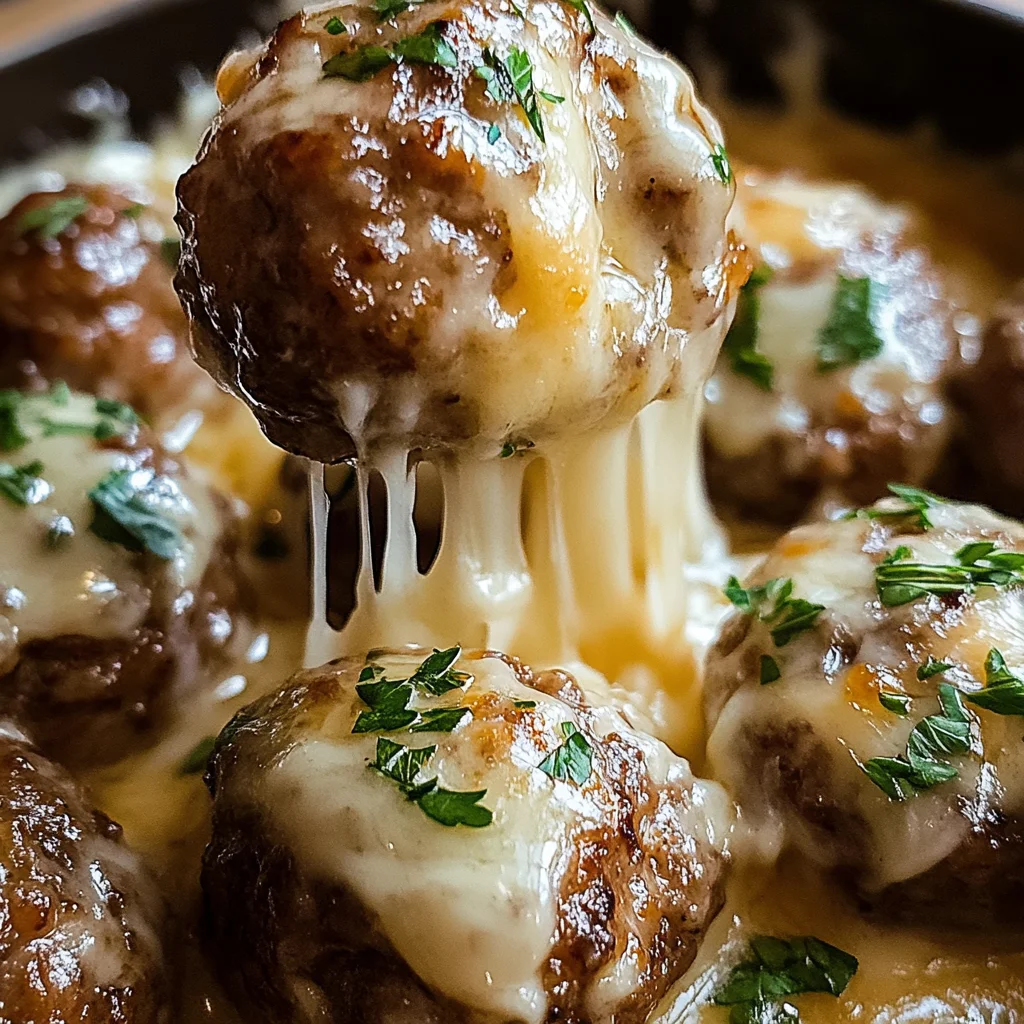 Cheesy French Onion Meatballs: The Ultimate Comfort Food Recipe
