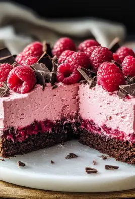 Chocolate Raspberry Mousse Cake Recipe
