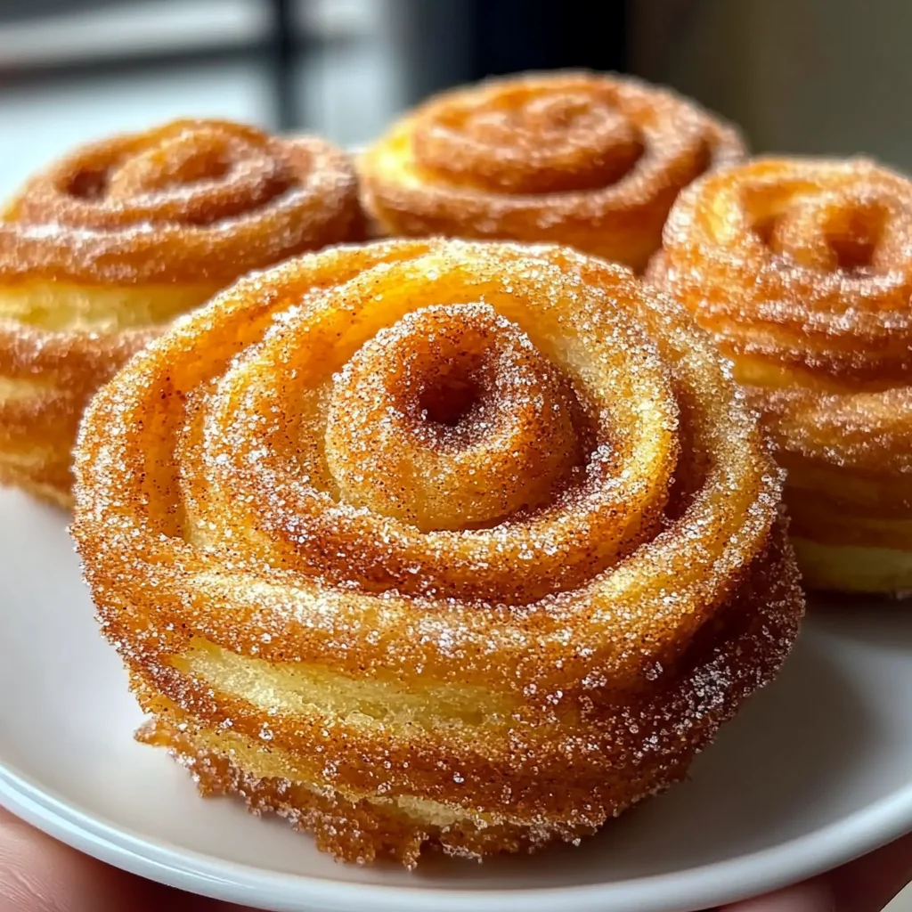 Churro Cruffins