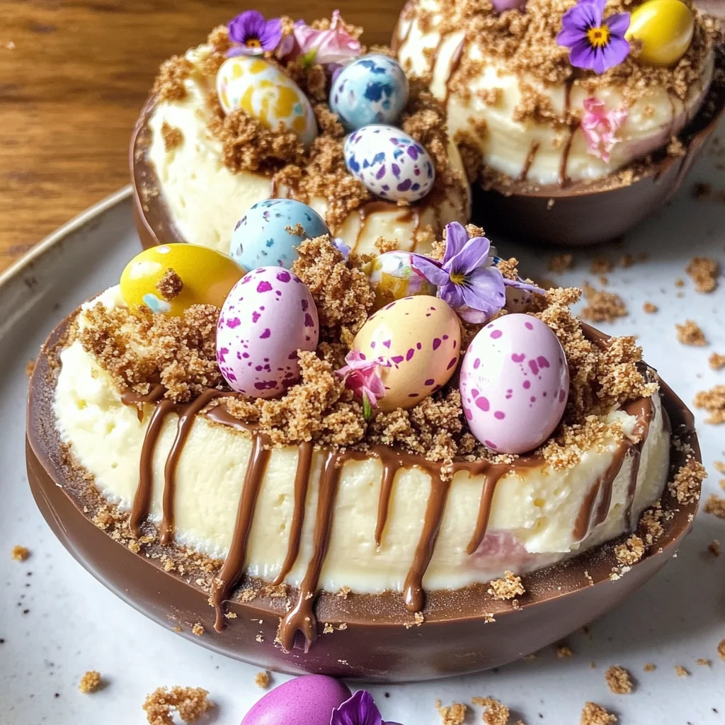 Easter Egg Cheesecake Recipe