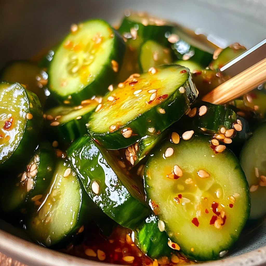 Easy Asian Cucumber Salad
