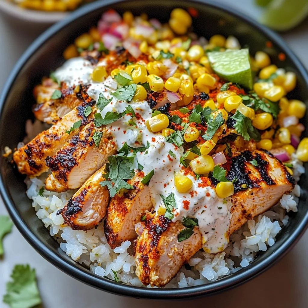 Easy Street Corn Chicken Rice Bowl