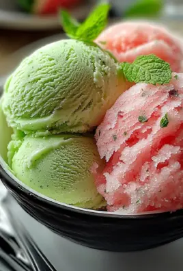 Fresh Mint Ice Cream Recipe