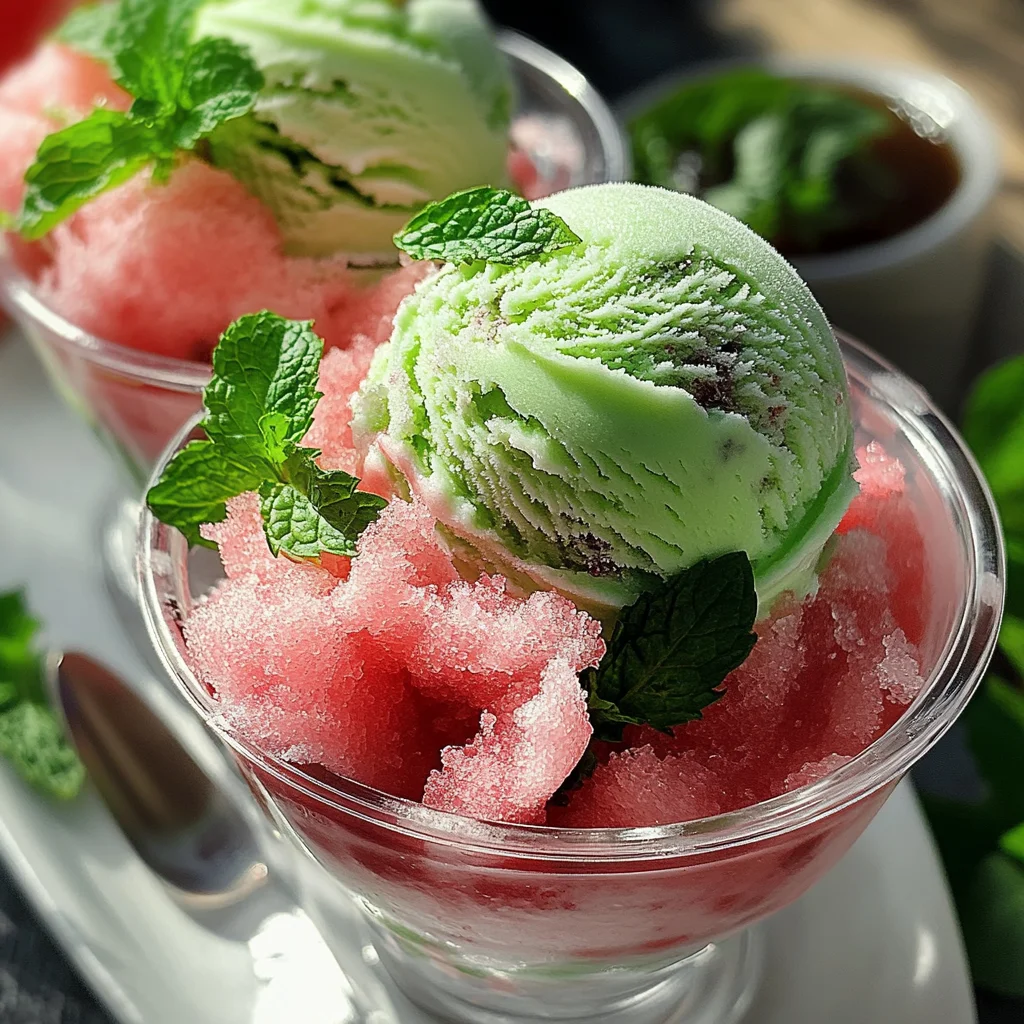Fresh Mint Ice Cream Recipe