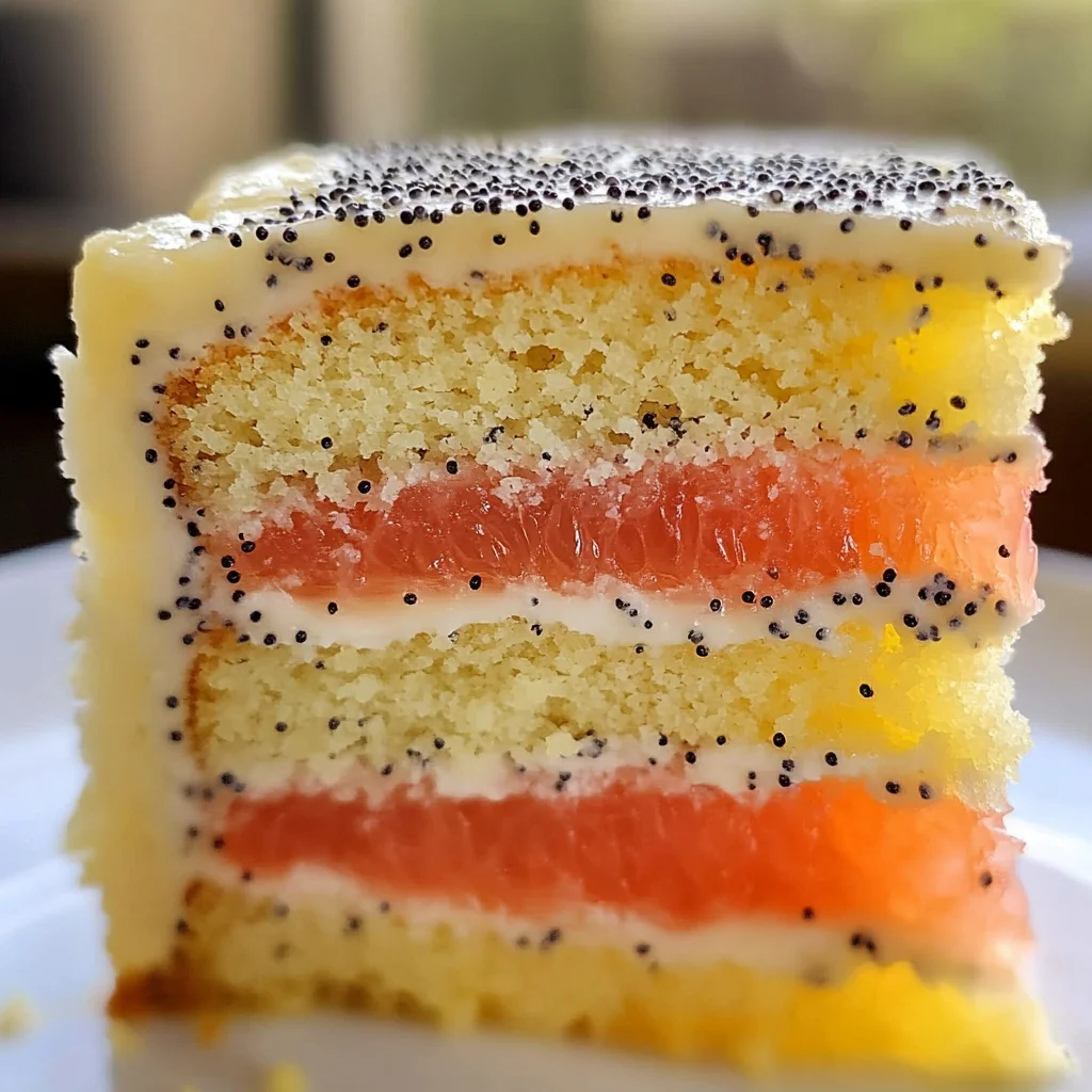 Grapefruit Poppy Seed Cake: An Incredible Ultimate Citrus Delight