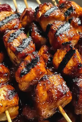 Grilled Honey BBQ Bacon Chicken Kabobs: A Must-Try Delight!