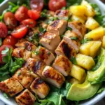 Hawaiian Chicken Salad: Gluten-Free & Whole Health Flexi-Plan