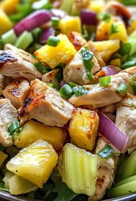Hawaiian Chicken Salad is a tropical delight to enjoy!